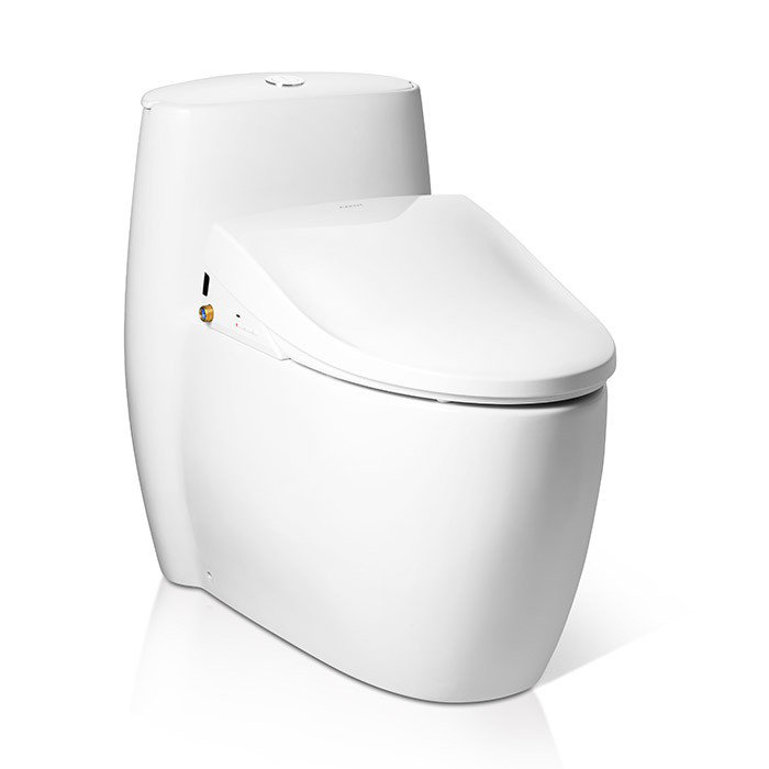 E001-0201-U1 Milton E-Bidet Elongated Toilet Seat