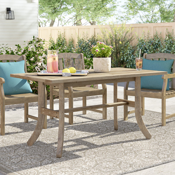 Modern Monterry Solid Wood Dining Table By Beachcrest Home 2019 Sale