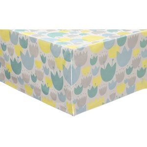 Tulip Garden Crib Skirt