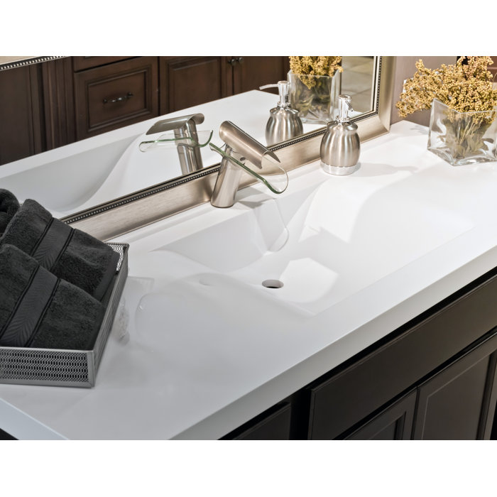 Sprovieri S 31 In Glacier White Single Basin Colour Match Vanity