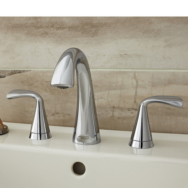 Fluent Widespread Bathroom Faucet with Drain Assembly by American Standard