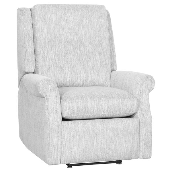 Roll Leather Manual Recliner By Fairfield Chair