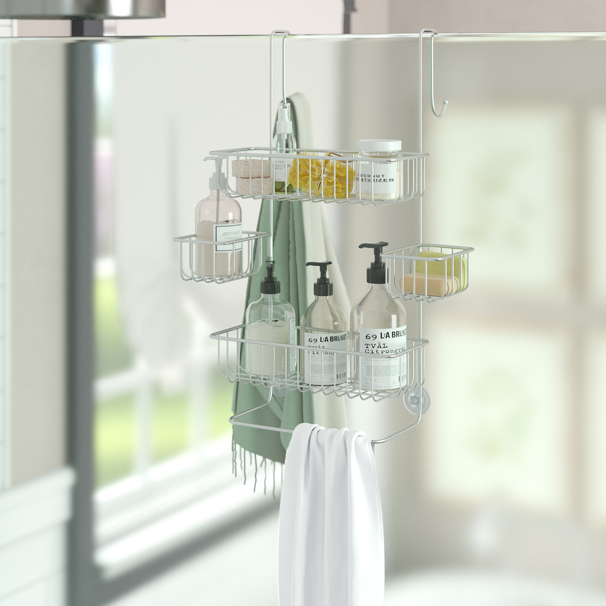 Rebrilliant Dumas Shower Caddy Reviews Wayfair