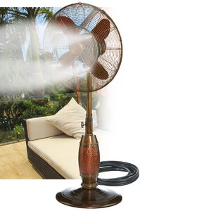 Outdoor Floor Fan Misting Kit