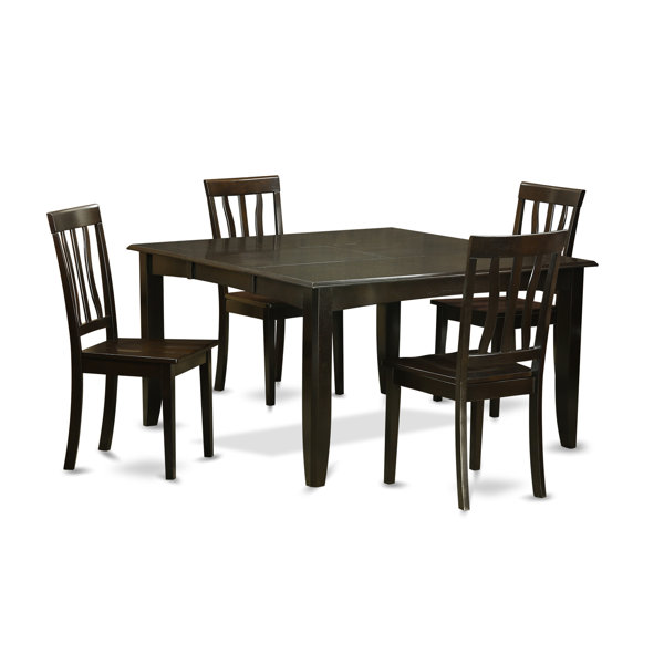 Parfait 5 Piece Dining Set By Wooden Importers Best