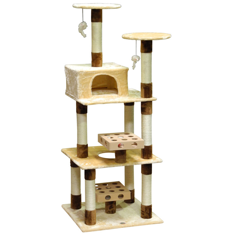 iq box cat tree