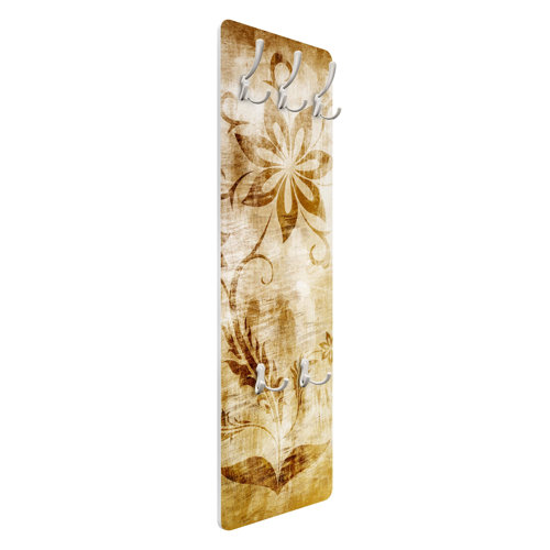 Wooden Flower Wall Mounted Coat Rack Symple Stuff