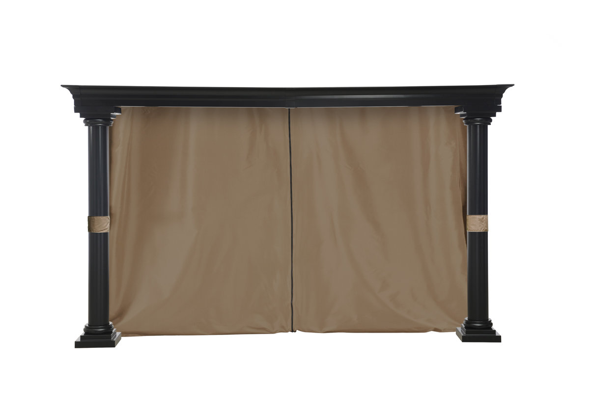 Sunjoy Universal Privacy Curtain for 12’ x 12’ Gazebo & Reviews