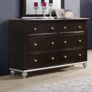 Review Johnny 6 Drawer Dresser by House of Hampton
