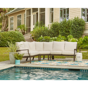 Indoor Sunbrella Fabric Sofa | Wayfair Indoor Sunbrella Fabric Sofa | Wayfair