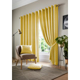 Yellow Gold Curtains You Ll Love Wayfair Co Uk