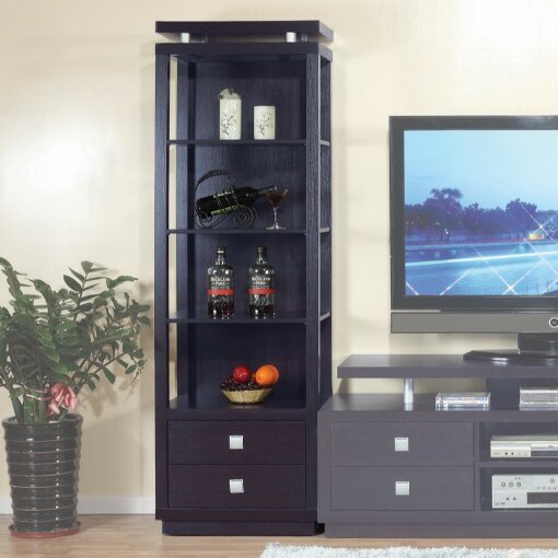 Latitude Run Spacious Tower Multimedia Cabinet Wayfair