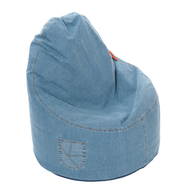 Denim Ezee Bean Bag Chair Denim Ezee Bean Bag Chair