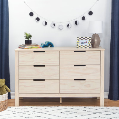 Colby 6 Drawer Double Dresser Carter's by DaVinci Color: Washed Natural