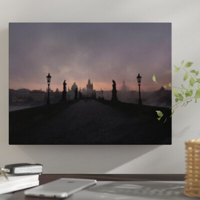 'Dark Tones' Photographic Print on Canvas East Urban Home Size: 20