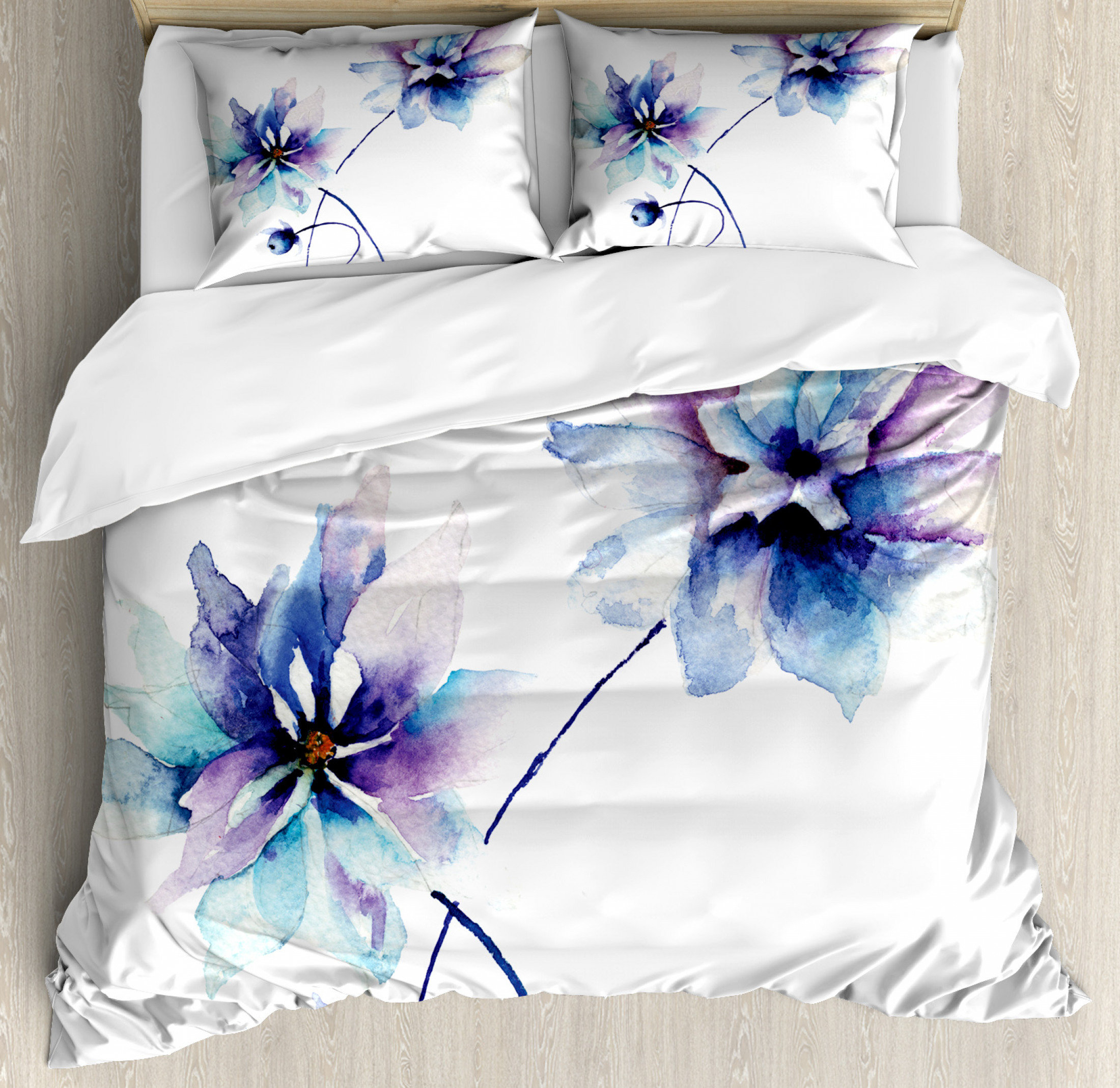 floral cot bed duvet cover