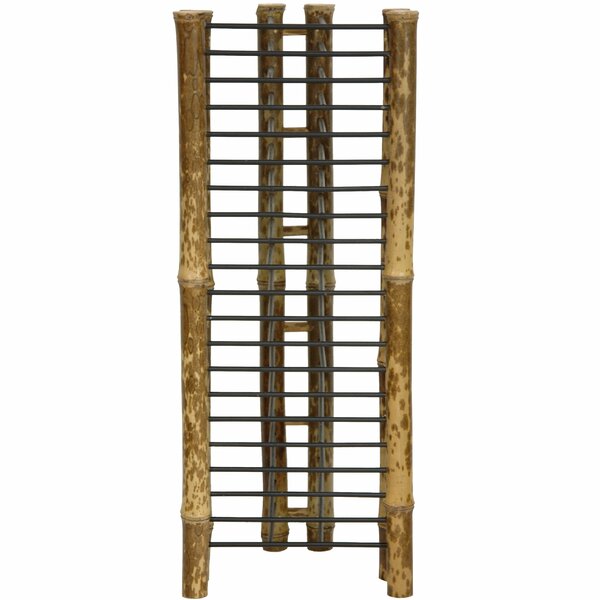 Bamboo Vertical Multimedia Tabletop Storage By World Menagerie