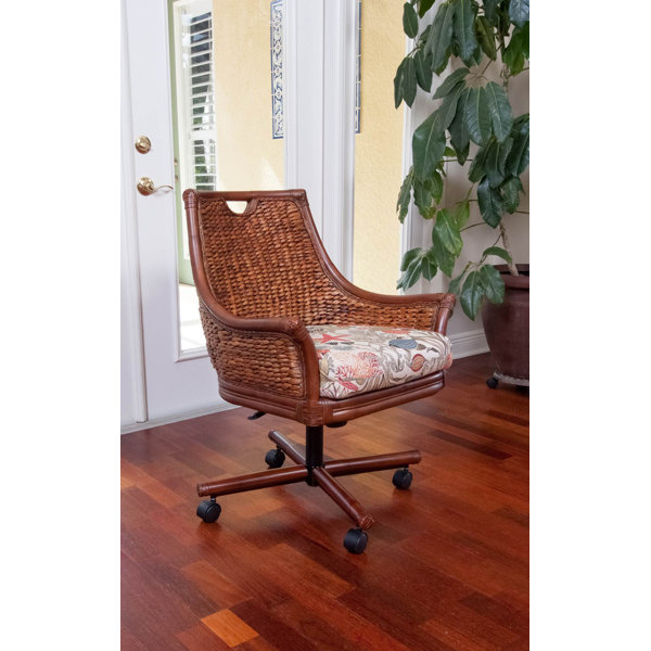 Brisa Tilt Swivel Caster Dining Chair by Bayou Breeze Bayou Breeze