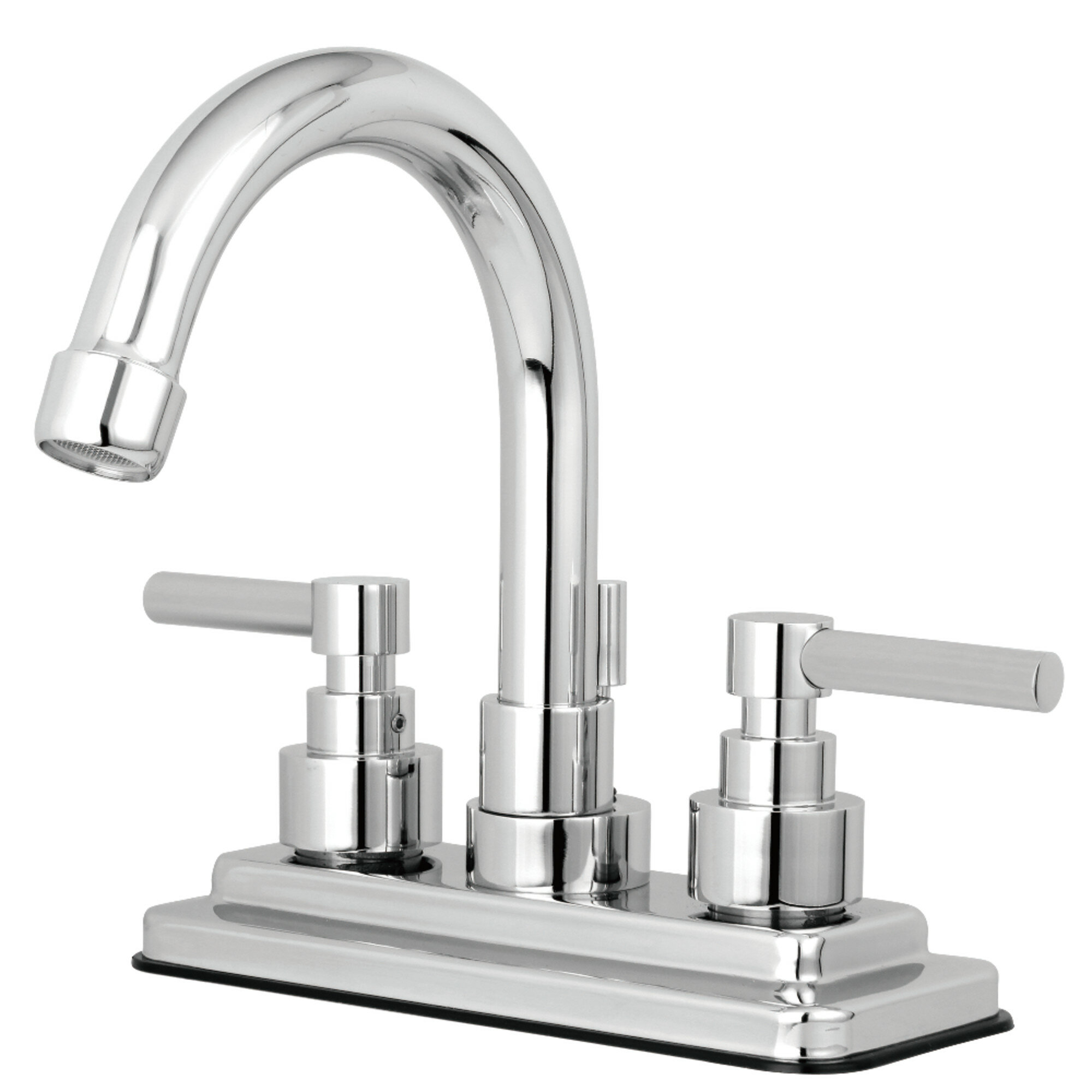 Elements Of Design Tampa Centerset Bathroom Faucet With Drain