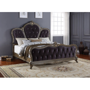 Moreno Upholstered Panel Bed by Rosdorf Park