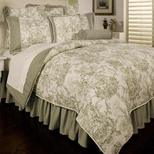 Essie Toile 6 Piece Comforter Set