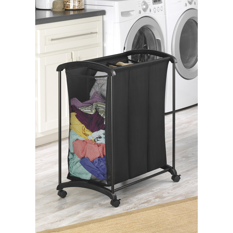 Rebrilliant Three Section Laundry Sorter & Reviews Wayfair