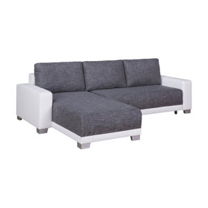 Ecksofa Nesoi mit Bettfunktion von Home Loft Con..