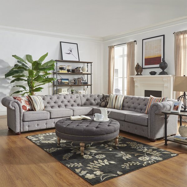 Gowans Symmetrical Sectional By Three Posts