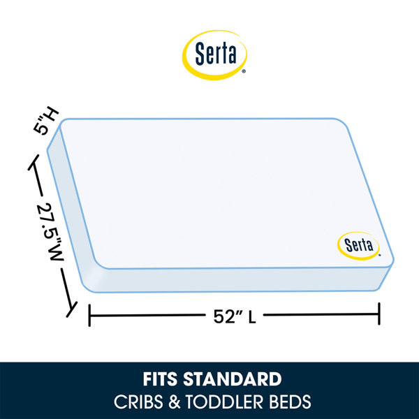serta nightstar firm comfort crib mattress