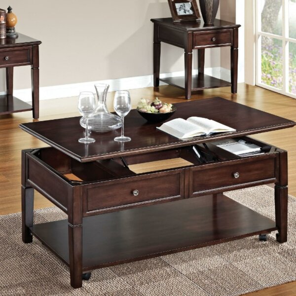 Eppler Wooden Lift Top Coffee Table With Storage By Darby Home Co
