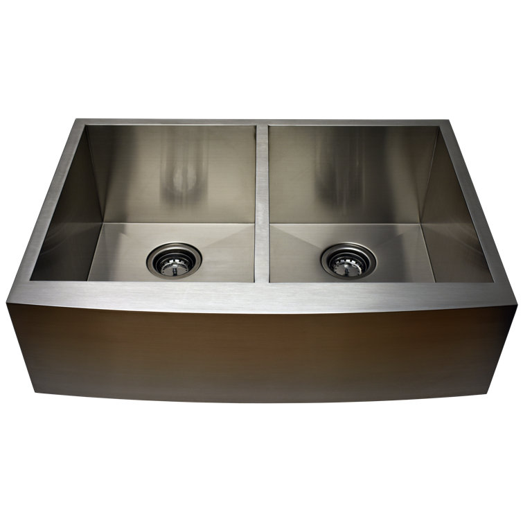 Alpha International 33 L X 22 W Undermount Kitchen Sink Reviews Wayfair