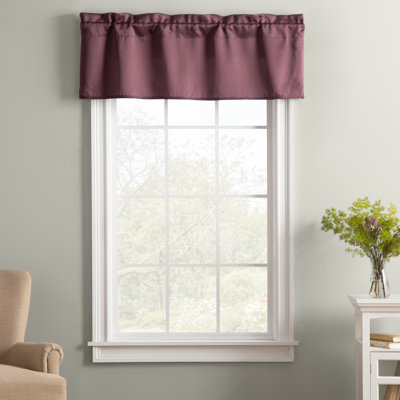Purple Valances &amp; Kitchen Curtains You&#039;ll Love in 2020 | Wayfair