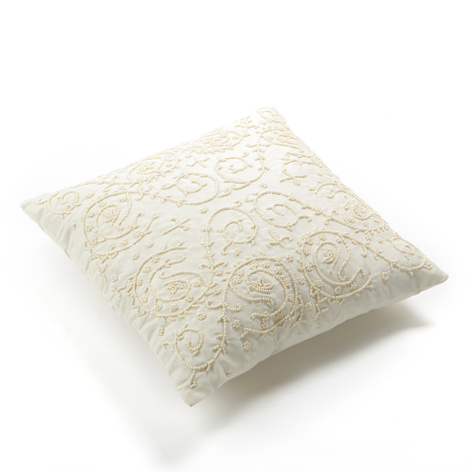 Astoria Grand Eustis Hand Beaded Decorative Pillow Cover Wayfair