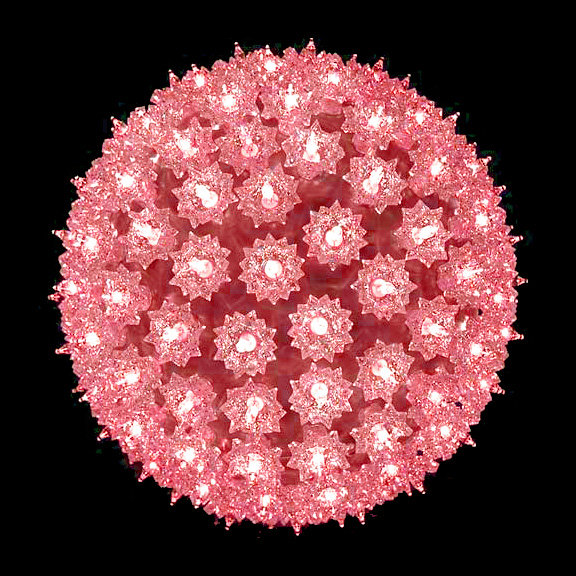 Lighted Hanging Mega Starlight Sphere Ball Christmas Decoration by The Holiday Aisle