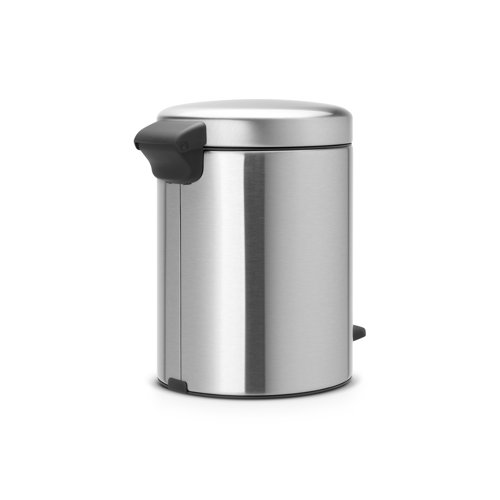 Brabantia Brabantia Matt Steel 4L Recycle Bin Silver | 