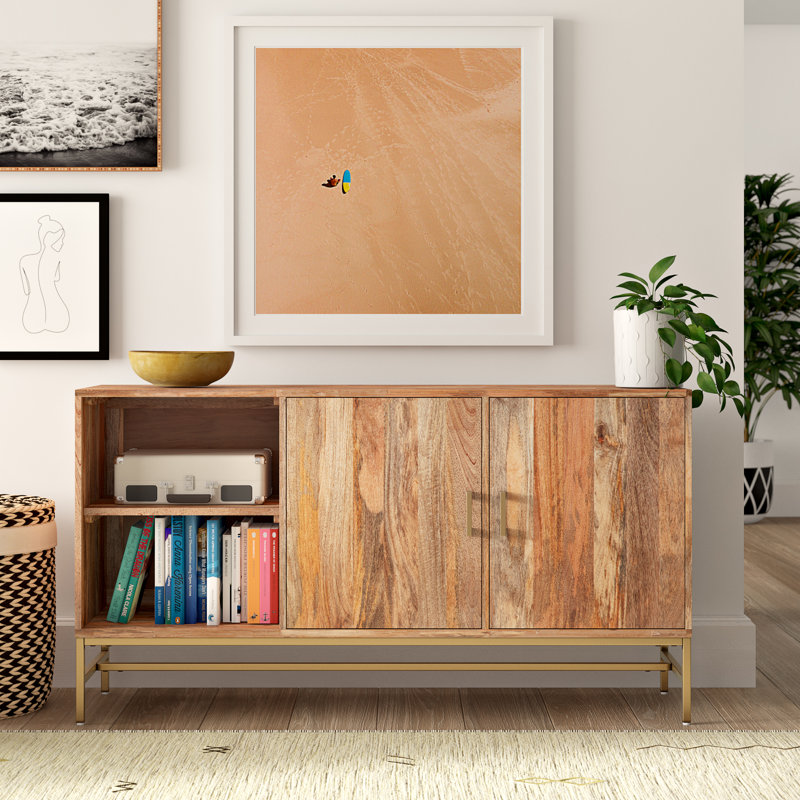 Anoka Solid Wood Tv Stand For Tvs Up To 55 Inches Reviews Allmodern