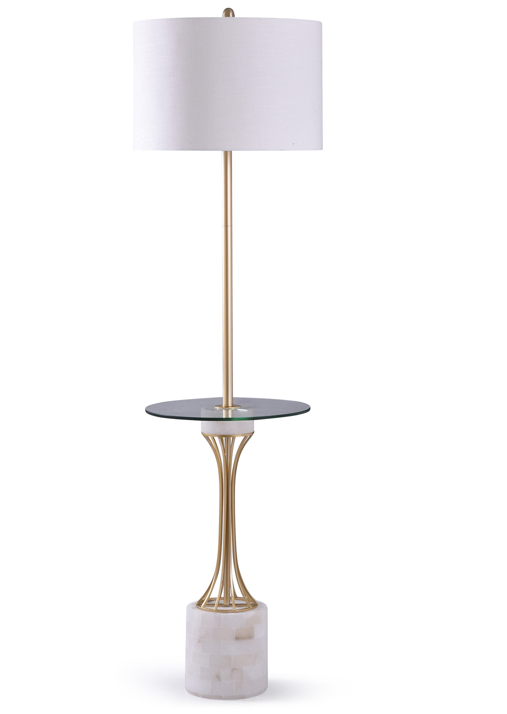 floor lamp with tray table