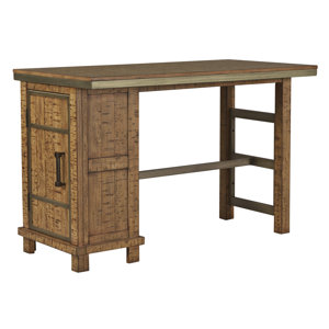 Desjardins Rectangular Counter Height Dining Table with Storage