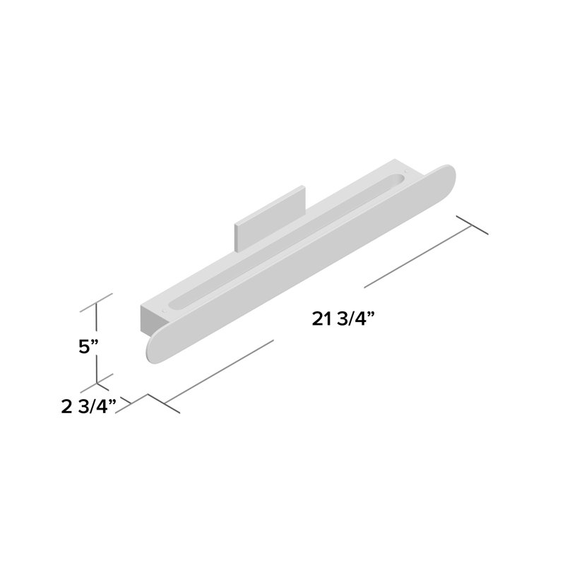 Aspasius Aura 1 Light Led Bath Bar Reviews Allmodern
