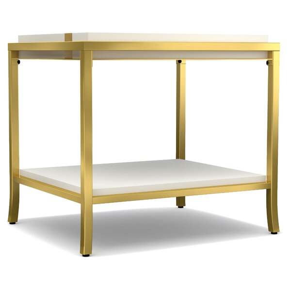Silberman End Table By Everly Quinn