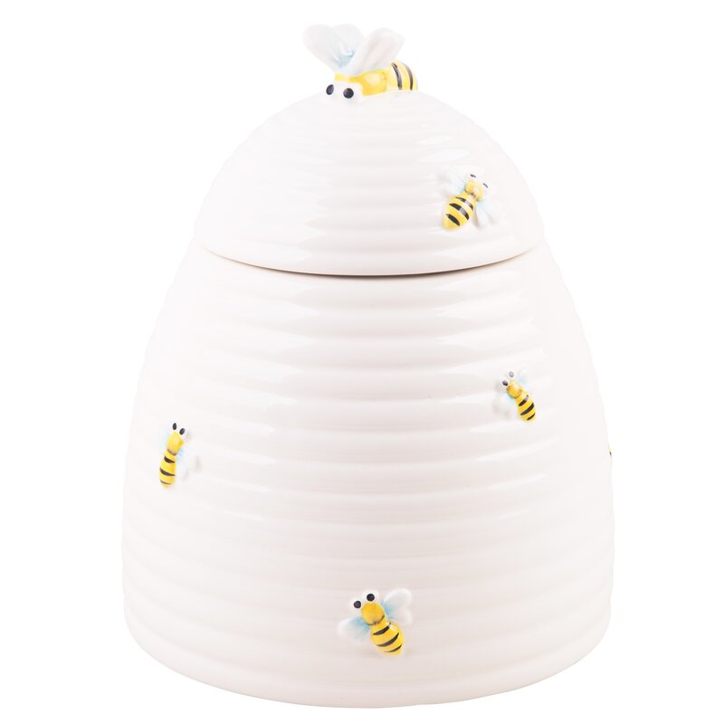 Gracie Oaks Honey Bee 1.3 qt. Kitchen Canister & Reviews | Wayfair