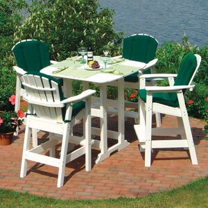 Adirondack 5 Piece Bar Height Dining Set