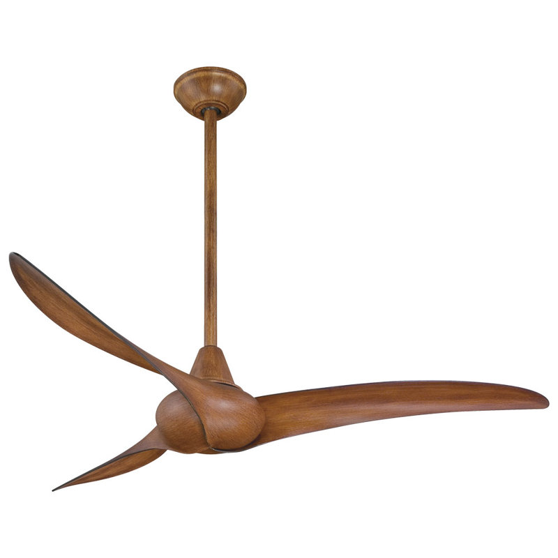 Minka Aire 52 Wave 3 Blade Ceiling Fan With Remote Reviews Minka Aire 52 Wave 3 Blade Ceiling Fan