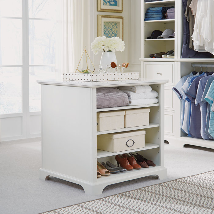 Birch Lane Barnard 85 W Walk In Freestanding Closet System