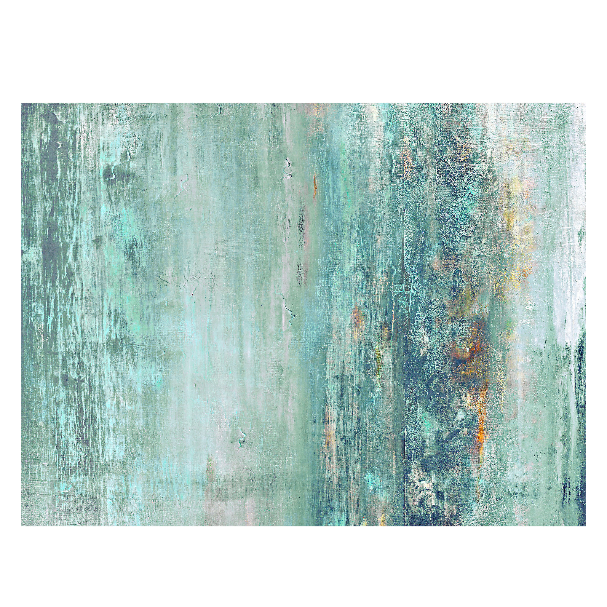 Noah Art-Contemporary Abstract Artwork 100/% Hand Painted Gallery Wrapped Abstract Oil Paintings on Canvas 3 Piece Framed Large Orange Abstract Wall Art for Living Room Wall Decor 24 H x 48 W