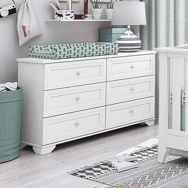 Great price Essex 6 Drawer Double Dresser By Harriet Bee Discount