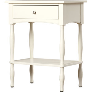 Bel Air End Table With Storage by Alco..