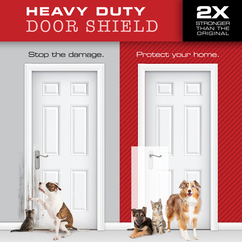 Clawguard Heavy Duty Door Frame And Wall Scratch Shield