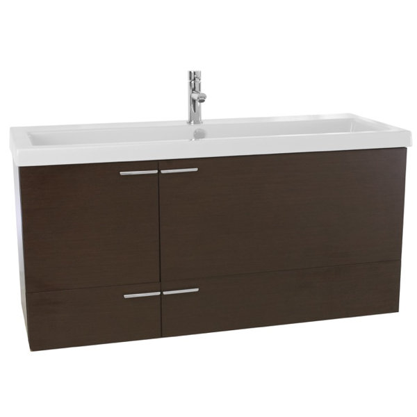 New Space 47 Single Bathroom Vanity Set by Nameeks Vanities