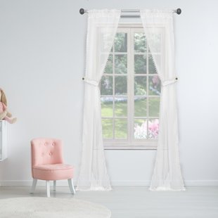 White Pom Pom Curtains Wayfair